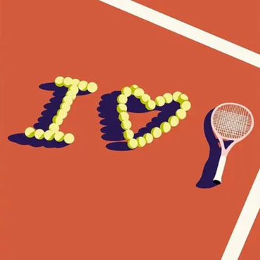 Affiche Tennis "Roland-Garros" | Poster Mural Passion Sport – Format 30x40 cm