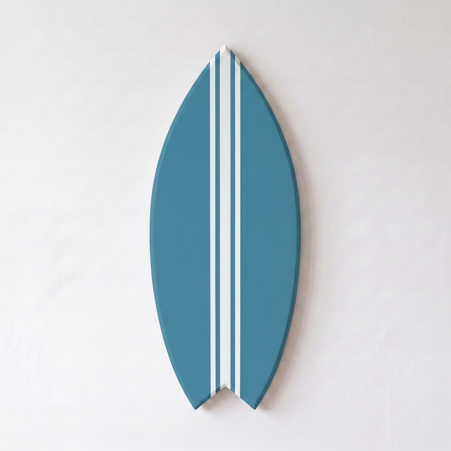 Planche de Surf déco - Base marée haute, lignes blanches