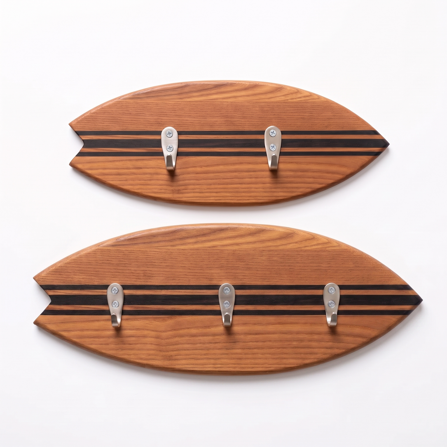 Porte-manteau mural Surf - Thermoash Lignes Noires