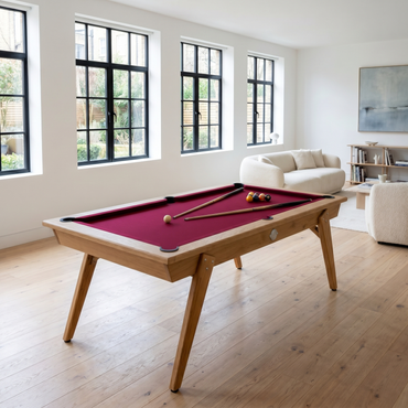 Table intérieur Stella Scipion Pieds Bois Convertible Billard et table de ping-pong