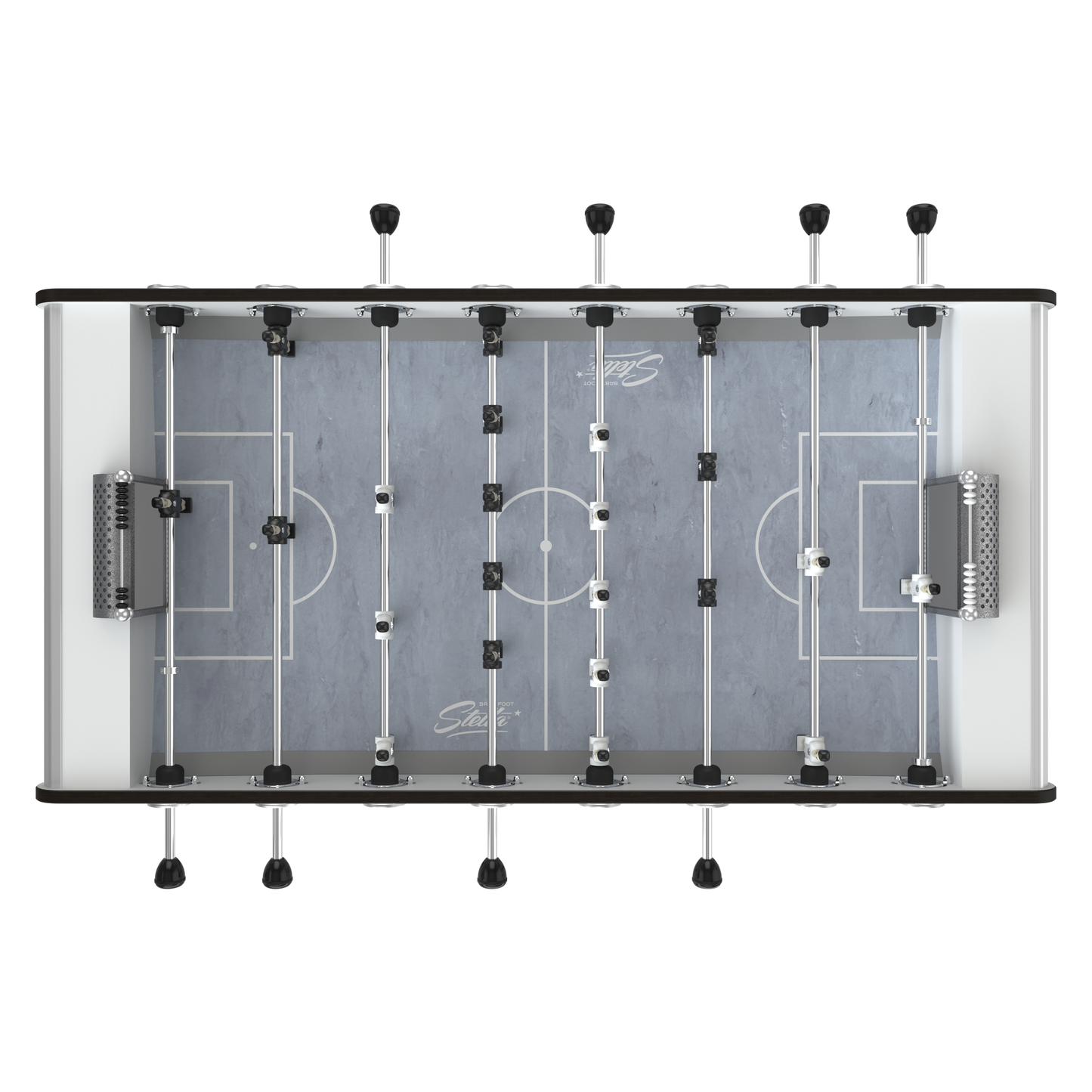 Vue aérienne de la surface de jeu du Stella Champion Outdoor, conçu pour résister aux intempéries, à l'humidité et aux UV.