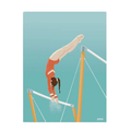 Affiche Gymnastique | Poster Mural Sport – Format 30x40 cm