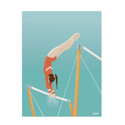 Affiche Gymnastique | Poster Mural Sport – Format 30x40 cm