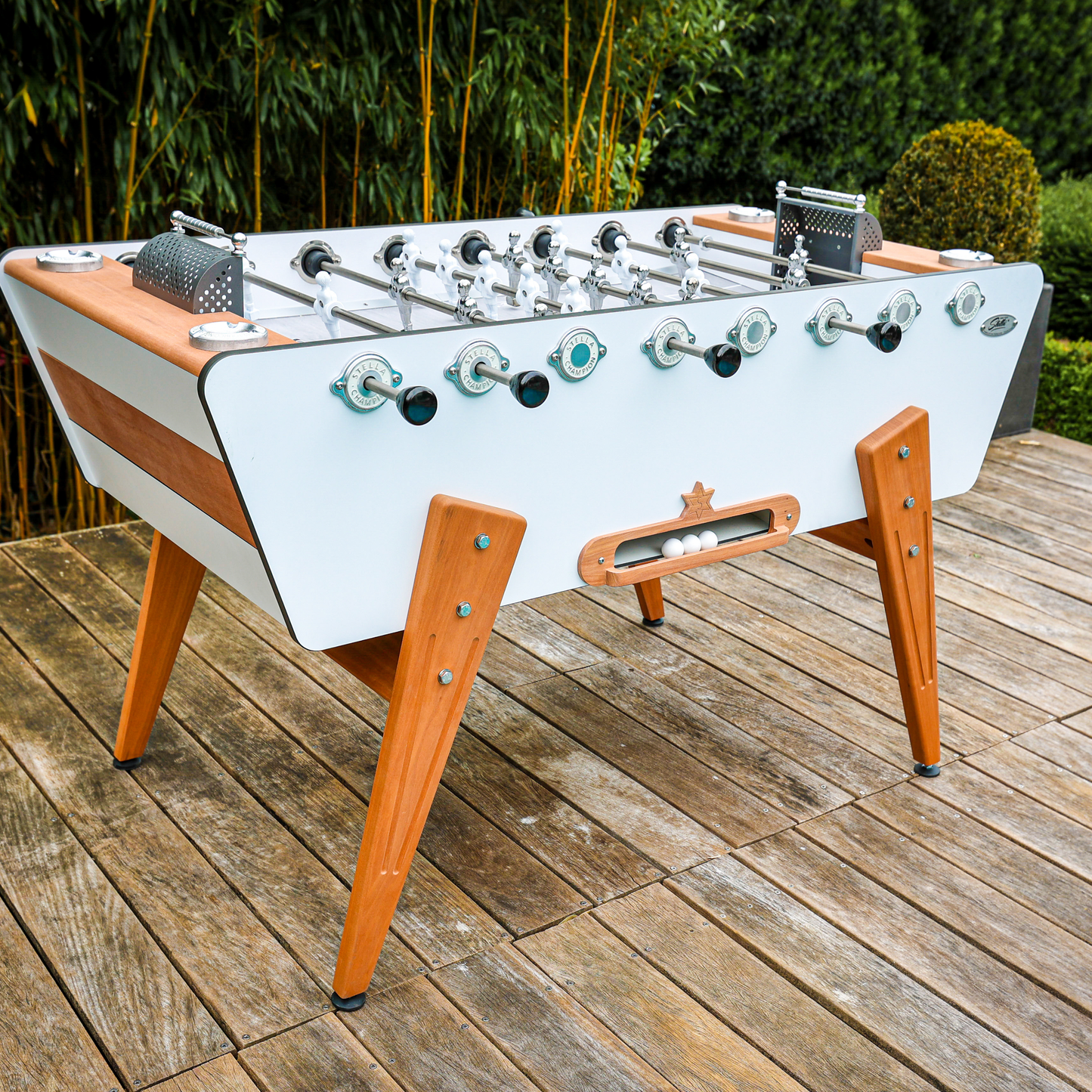 Baby-Foot Stella Millésime Outdoor Blanc