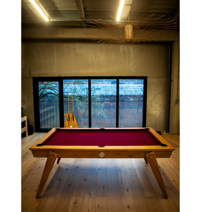 Table intérieur Stella Scipion Pieds Bois Convertible Billard et table de ping-pong