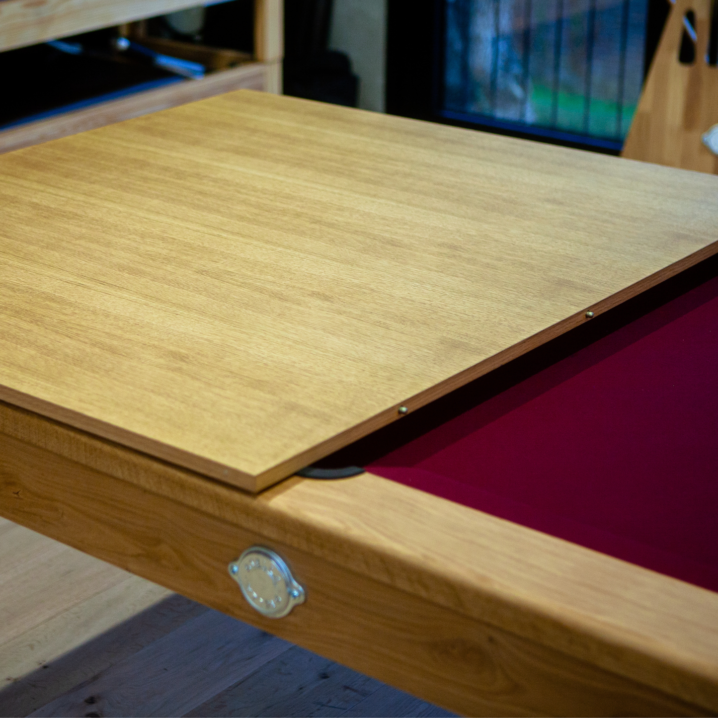 Table intérieur Stella Scipion Pieds Bois Convertible Billard et table de ping-pong