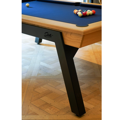 Table intérieur Stella Scipion Pieds Noir Convertible Billard et table de ping-pong
