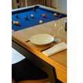 Table intérieur Stella Scipion Pieds Noir Convertible Billard et table de ping-pong