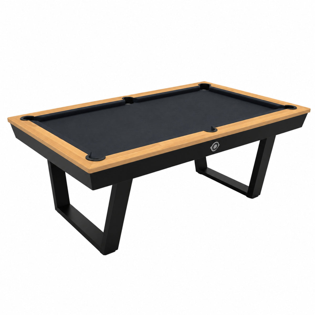 Amerikanischer Billardtisch Stella Millésime Indoor – Massive Eiche & MDF, umwandelbar in Esstisch & Tischtennisplatte