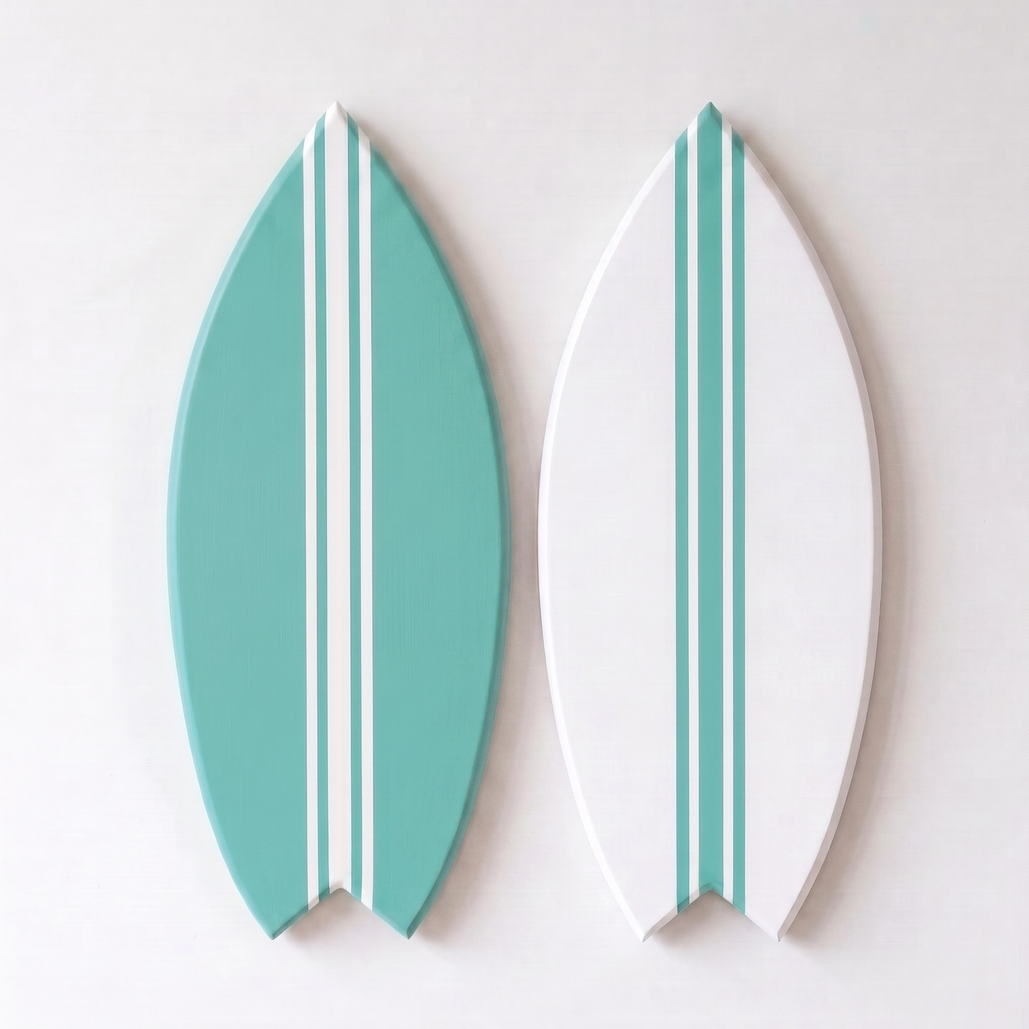 Duo Planches Surf Déco Vert Jade – Taille L