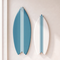 Duo Planches Surf Déco Marée Haute - Taille M + L - Grande base marée haute, petite base blanche