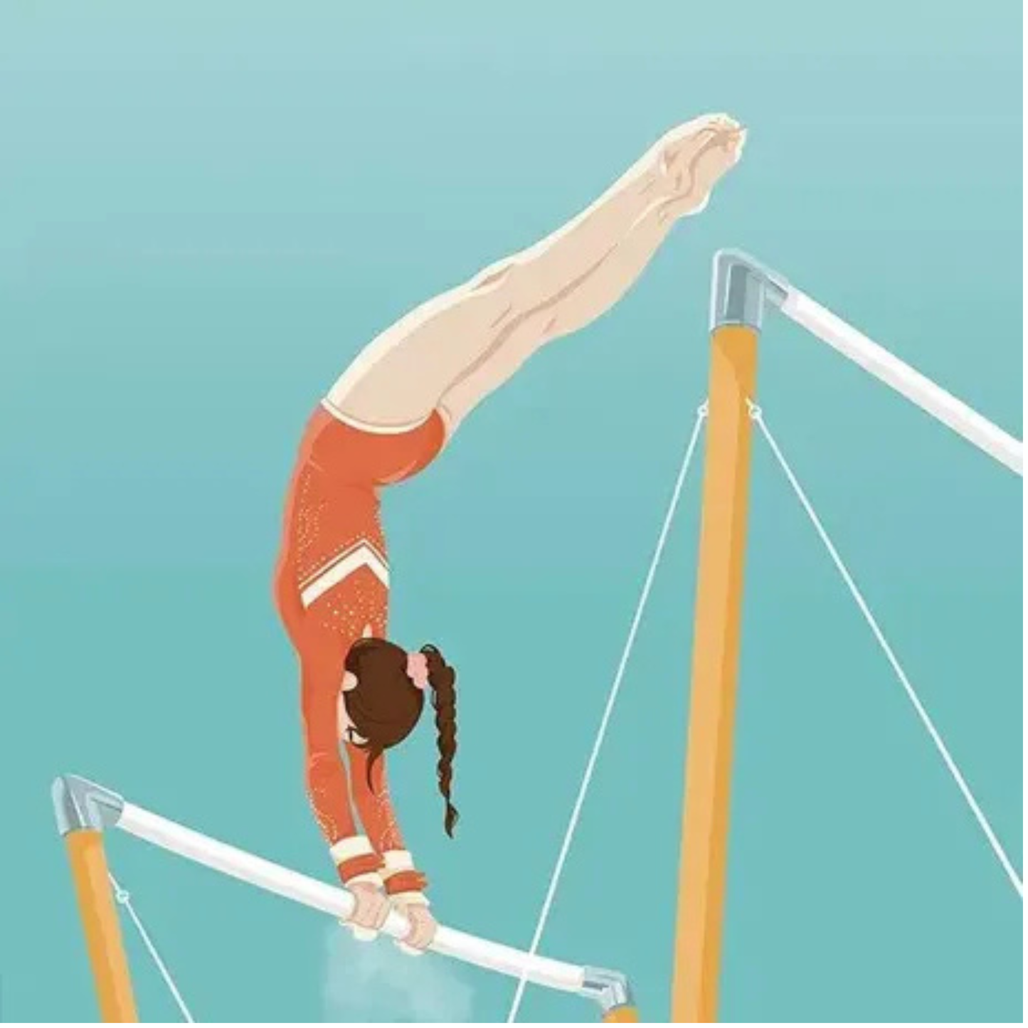 Affiche Gymnastique | Poster Mural Sport – Format 30x40 cm