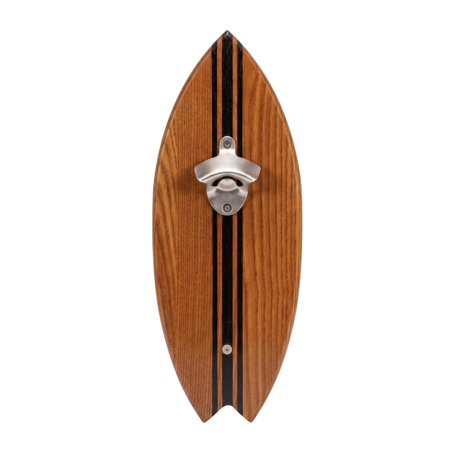 Décapsuleur Mural Surf en Bois - Thermoash Lignes noires