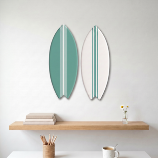 M Duo · Jade green base + White base