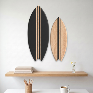 M + L Duo · Large black · Small wood