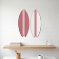 Two pink decorative surfboards - Size M