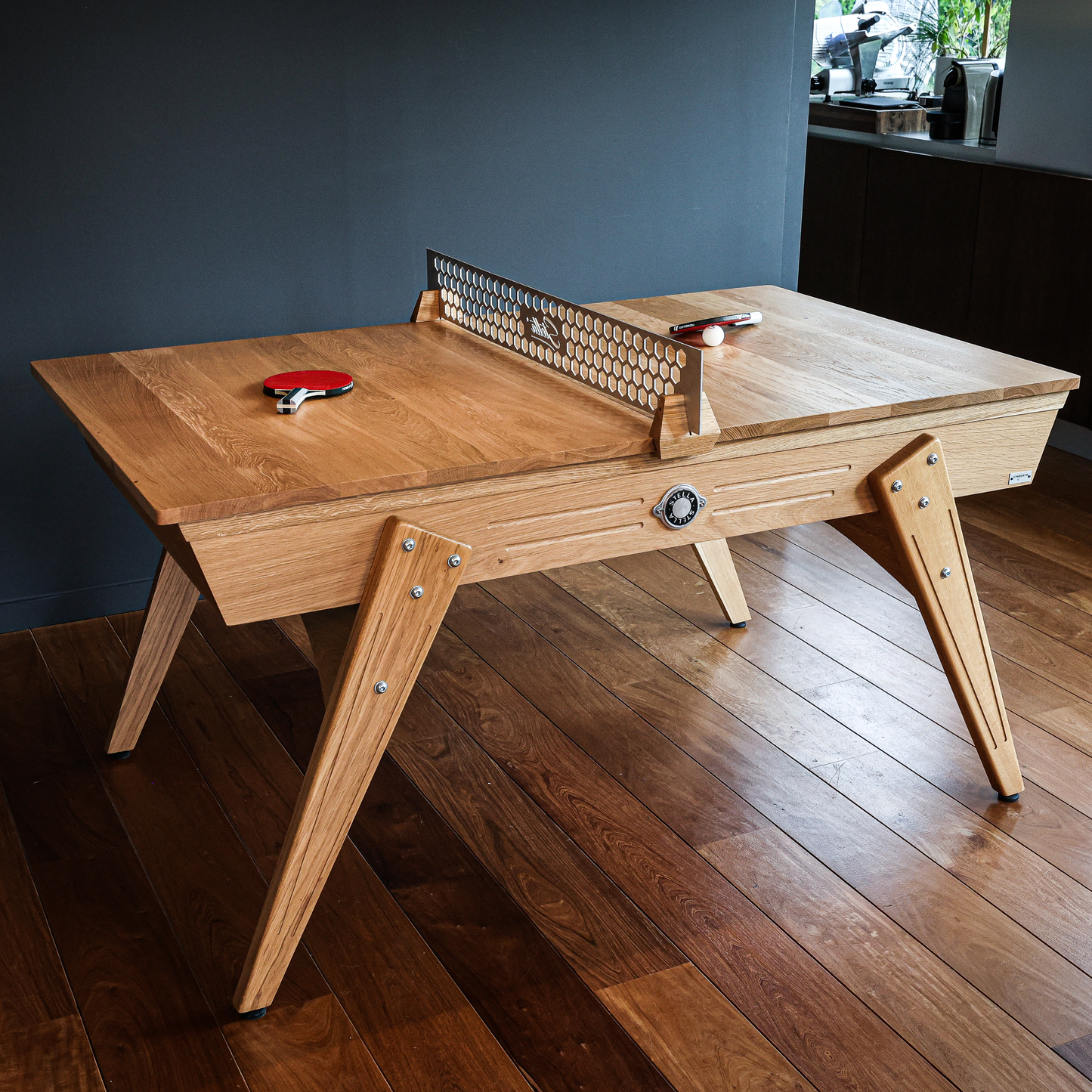 Billard 3 en 1 : Billard, Table de Ping Pong et Bureau