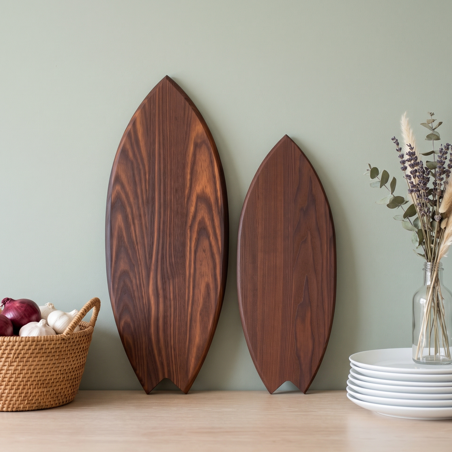 Duo Surf Chopping Boards - Thermo Ash