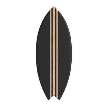 Base noire, lignes bois