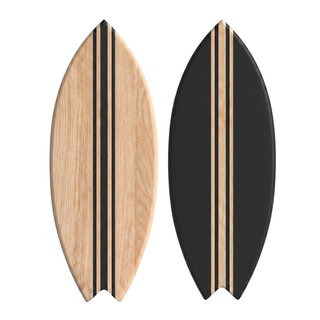 Duo Taille L · Base bois + Base noire