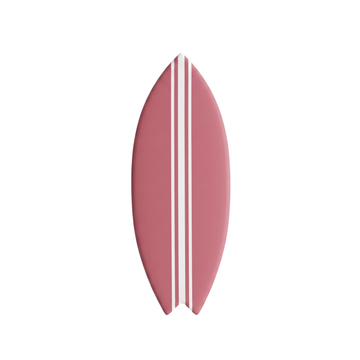 Base rose, lignes blanches