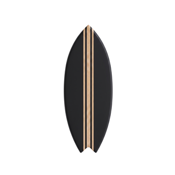 Base noire, lignes bois