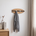 Porte-manteau mural Surf - Chêne Lignes Noires