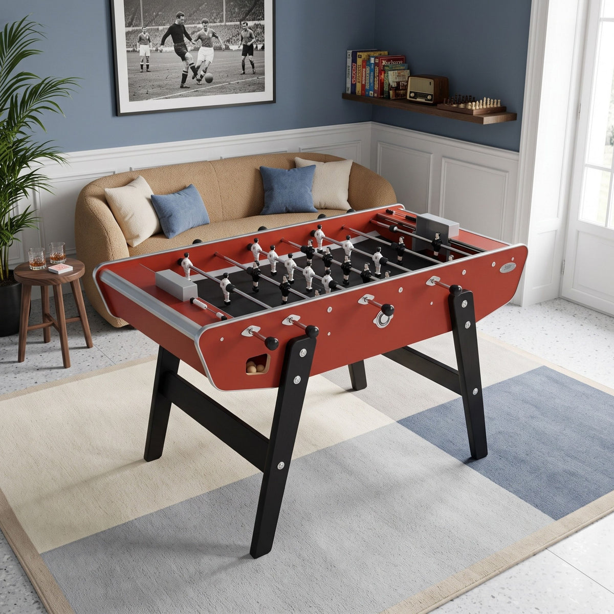 Tischkicker Stella Home Rot