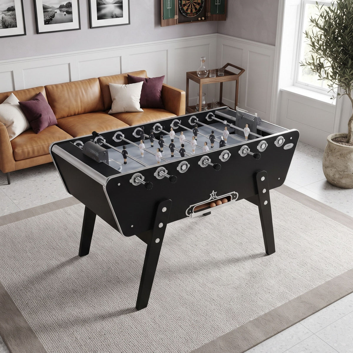 Tischkicker Stella Champion Schwarz