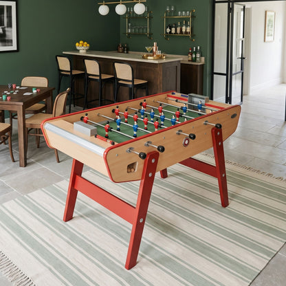 Tischfußball Stella Home Buche