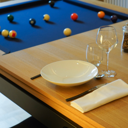 Table intérieur Stella Scipion Pieds Noir Convertible Billard et table de ping-pong