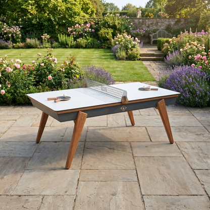 Billard Stella Millesime Outdoor Gris anthracite 3 en 1 Table/ Ping-Pong