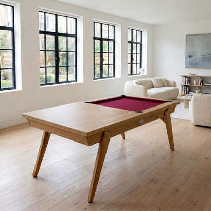 Table intérieur Stella Scipion Pieds Bois Convertible Billard et table de ping-pong