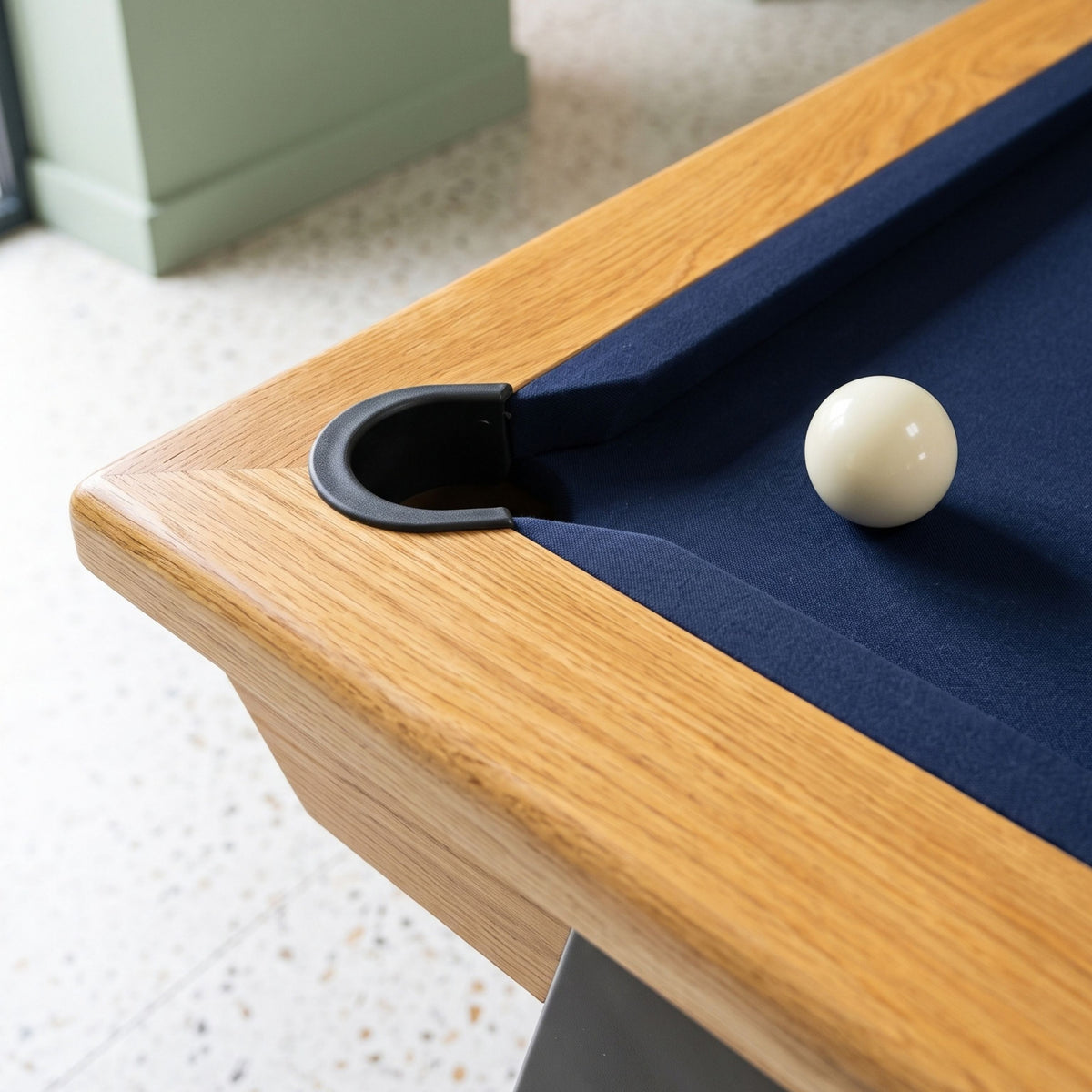 Stella Scipion Innentisch Schwarz Beine Umwandelbar Billard- und Tischtennisplatte