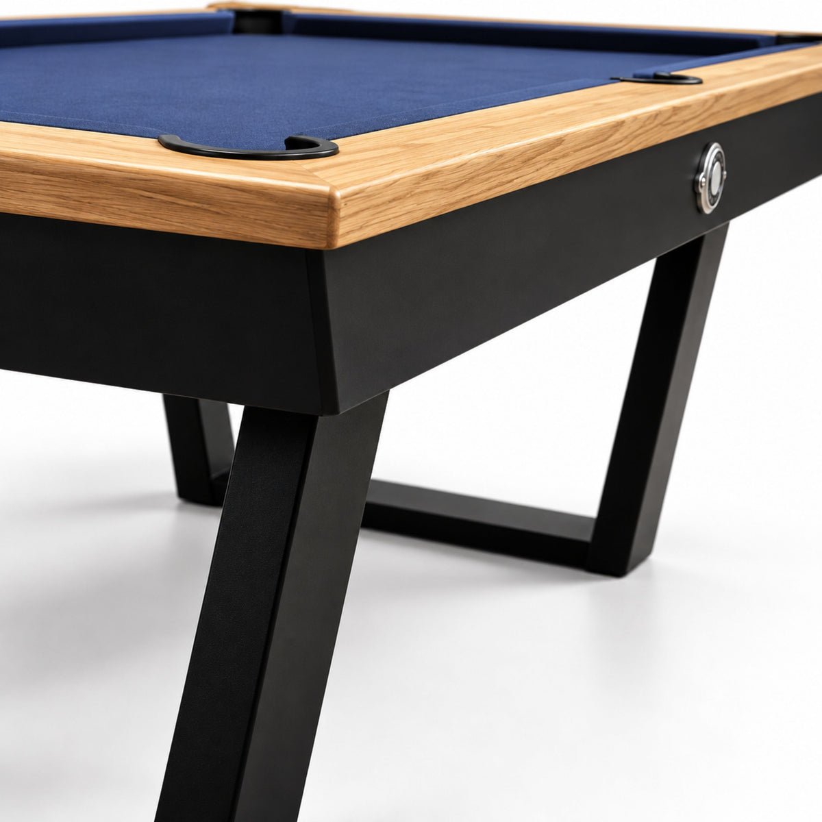 Amerikanischer Billardtisch Stella Millésime Indoor – Massive Eiche & MDF, umwandelbar in Esstisch & Tischtennisplatte