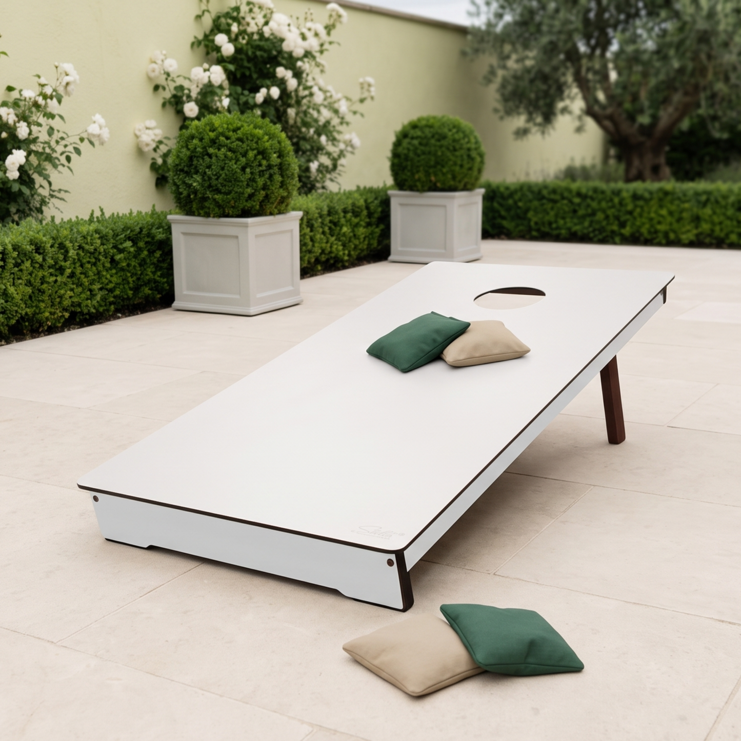 Cornhole Outdoor Stella blanc