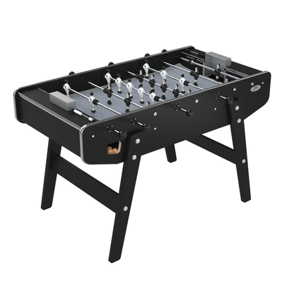 Baby-foot Stella Club noir, le modèle traditionnel inspiré des estaminets pour retrouver l'ambiance authentique du jeu de bar chez soi.