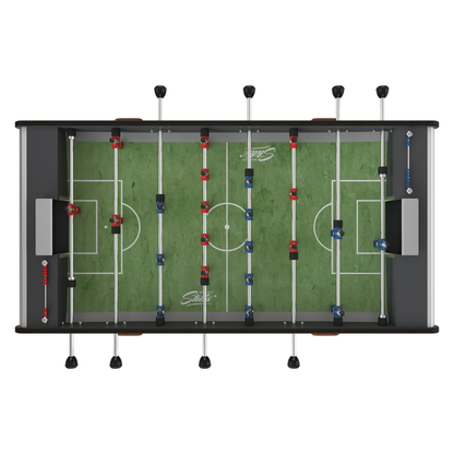 Vue de dessus de la surface de jeu du Stella Home Outdoor gris, idéal pour le contrôle de balle et les gestes techniques emblématiques.